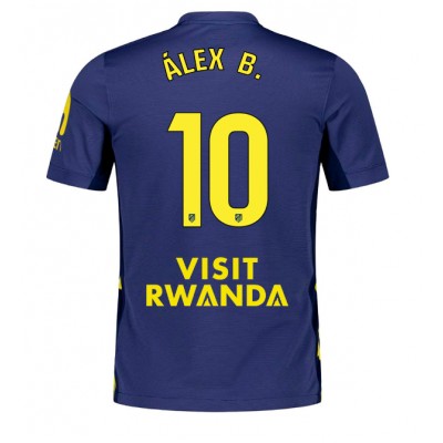 Maglie da calcio Atletico Madrid Alex Baena #10 Seconda Maglia 2025-26 Manica Corta Maglie da calcio Atletico Madrid Alex Baena #10 Seconda Maglia 2025-26 Manica Corta